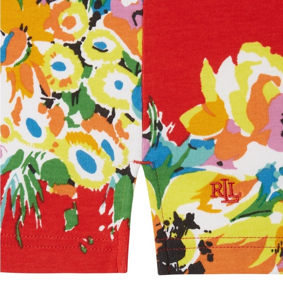 Ralph Lauren Black Label floral top size XL - Picture 4 of 10